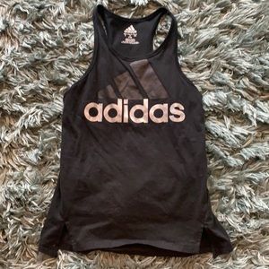 Black adidas tank top